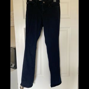 Ann Taylor Straight Leg Navy Modern Fit Jeans